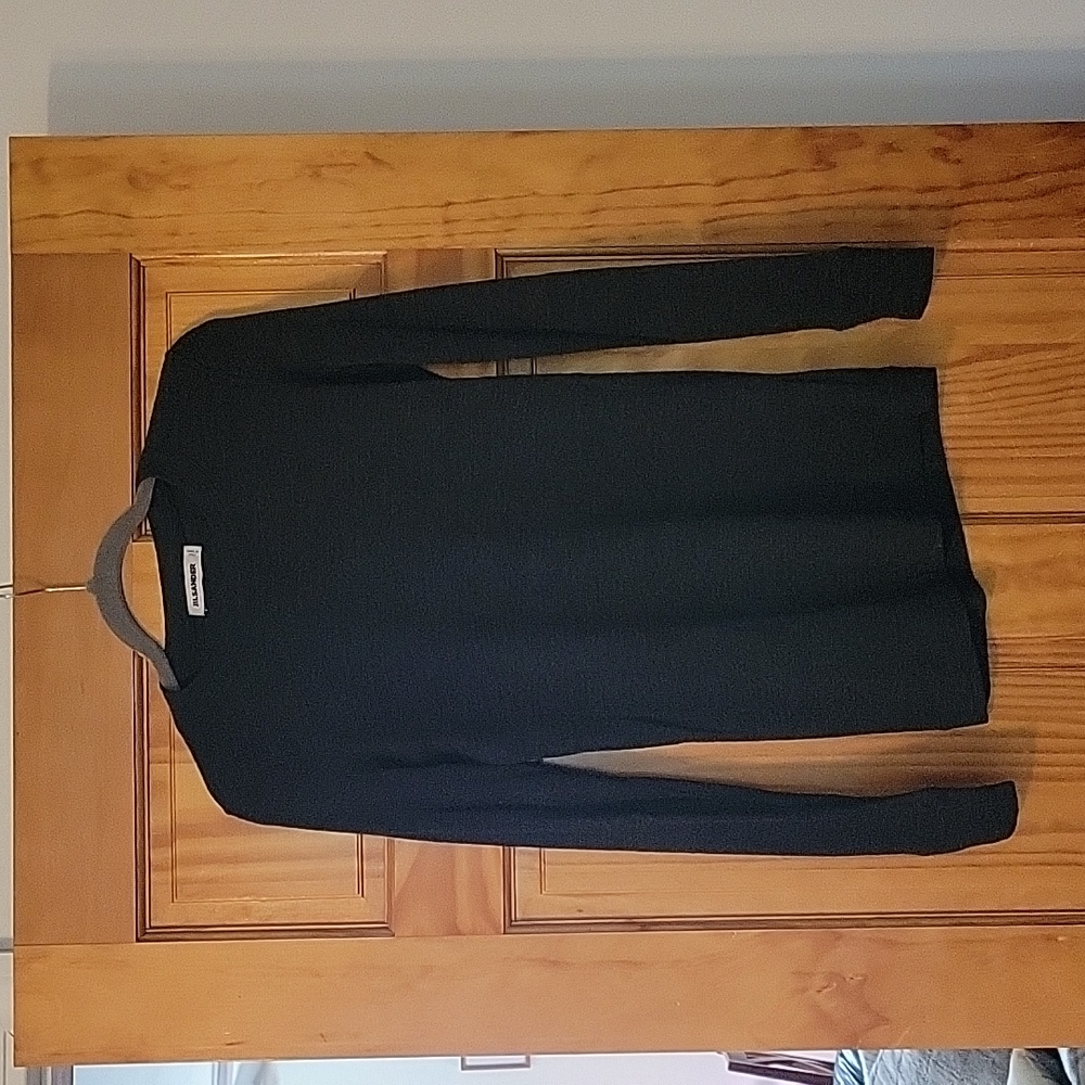 Jil Sander grey wool crew neck sweater